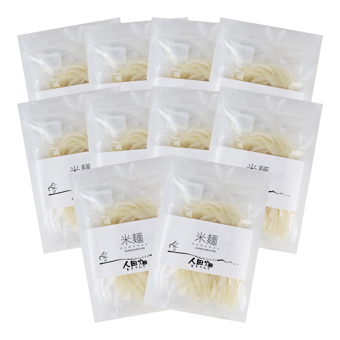 人田畑（おいしいNIIGATA） 米麺 120g×10袋